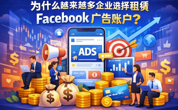 为什么越来越多企业选择租赁 Facebook 广告账户？